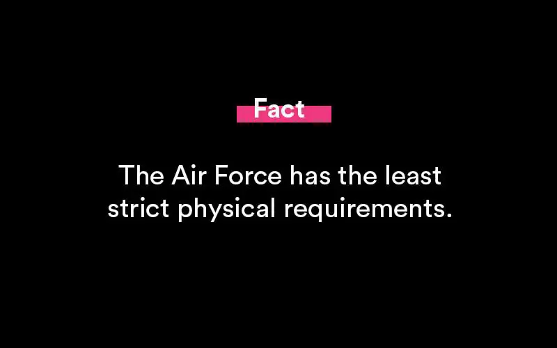 air force physical requirements