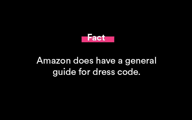 amazon dress code