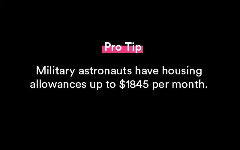 astronaut salary