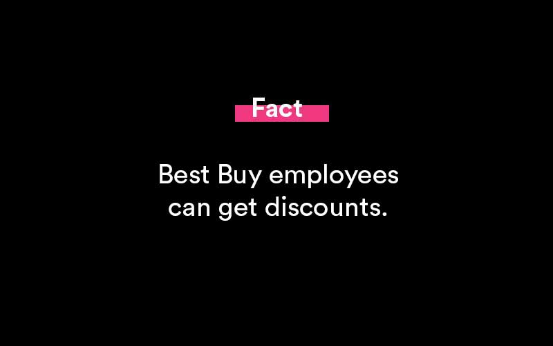 best buy employee discount