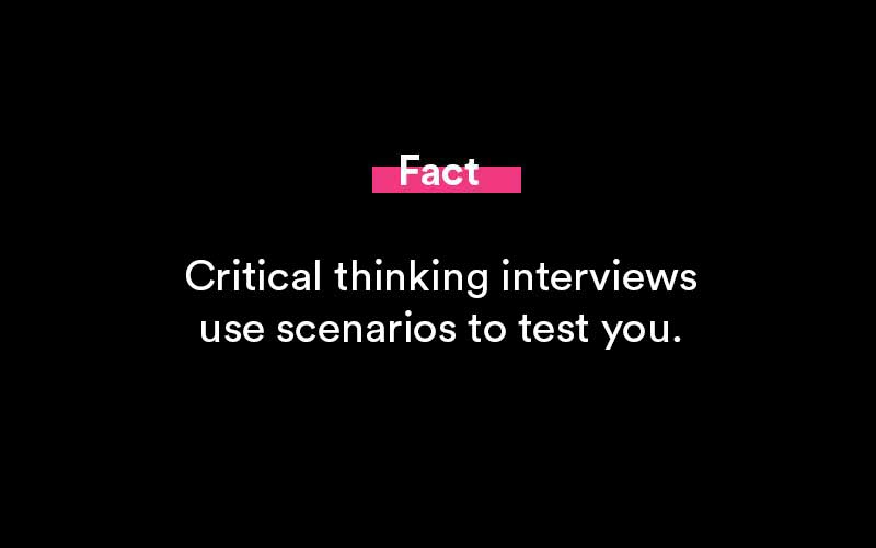 critical thinking interview questions