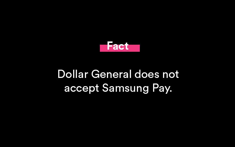 does dollar general accept apple pay