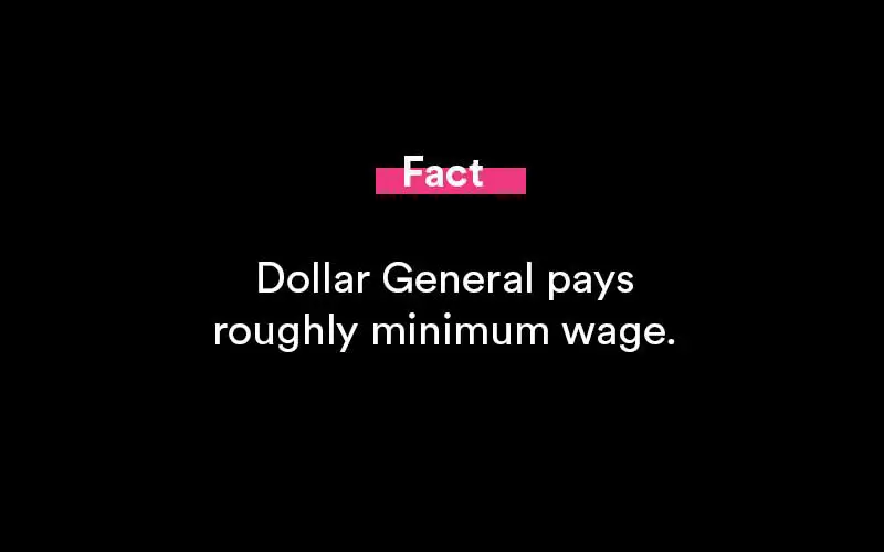how much does dollar general pay