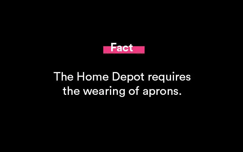 home depot dress code