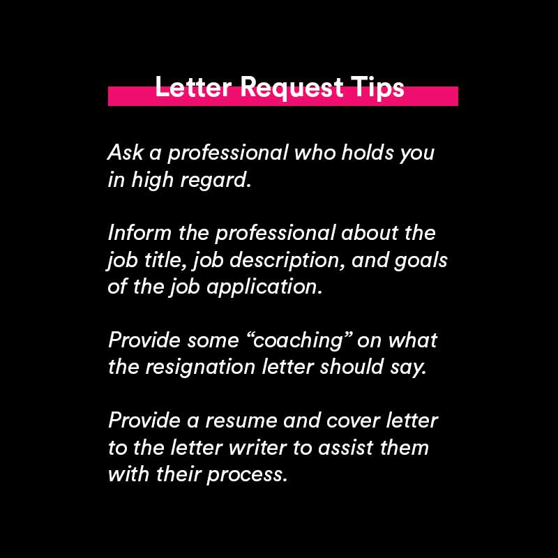 how to ask for a letter of recommendation