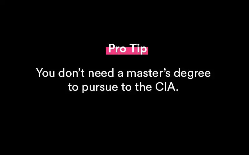 how to become a cia agent