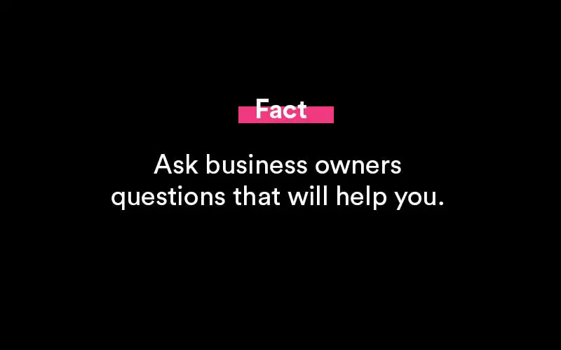 questions to ask business owners