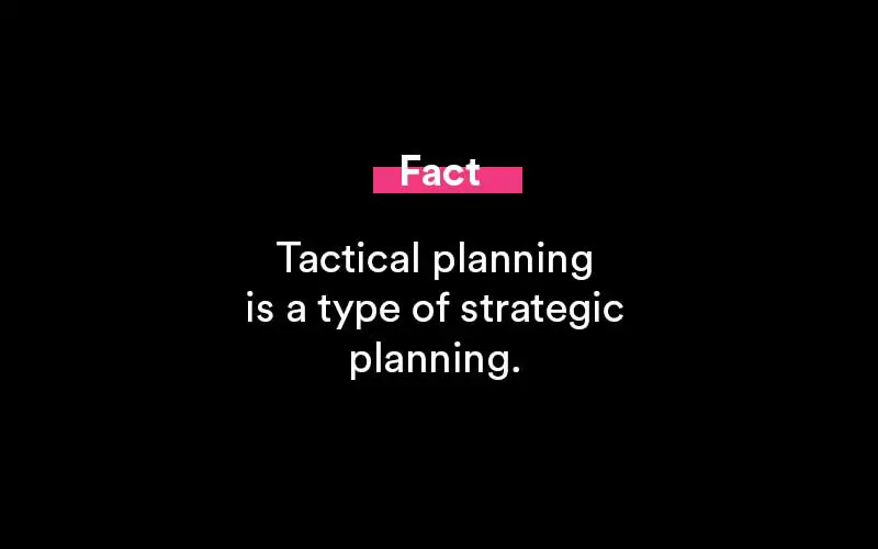 tactical planning