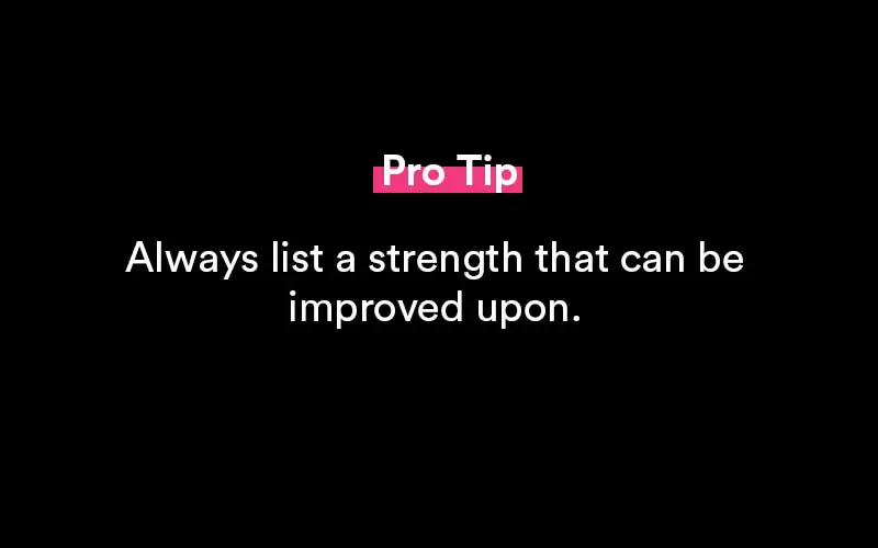pro tip about a greatest strength